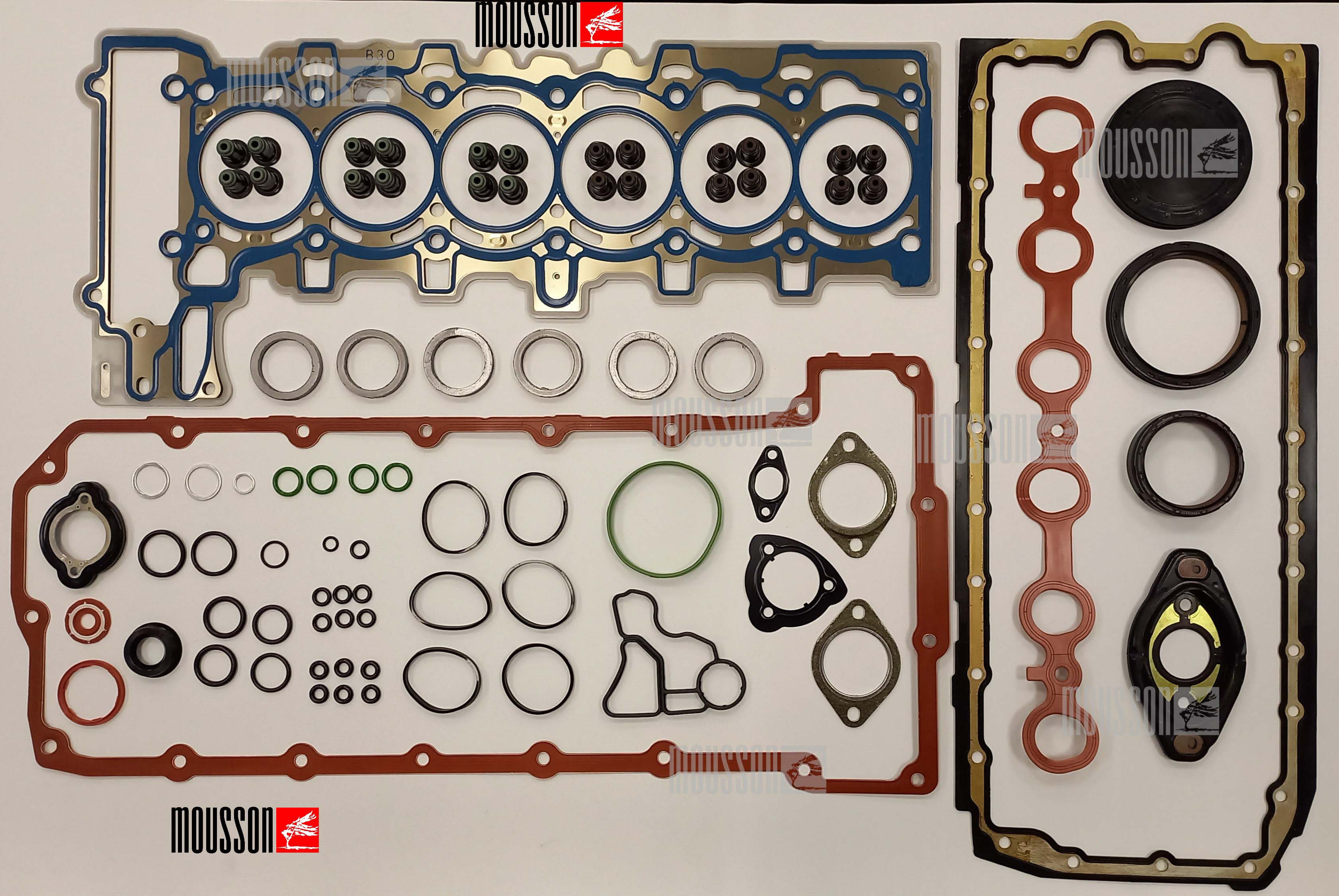 Ремкомплект ДВС BMW n52b30 3.0 полный - Mousson SGSN52B30