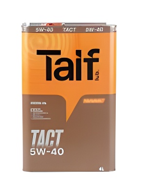Taif tact 5w-40 sl/cf, a3/b4 (синт) 4л масло моторное - TAIF 211054