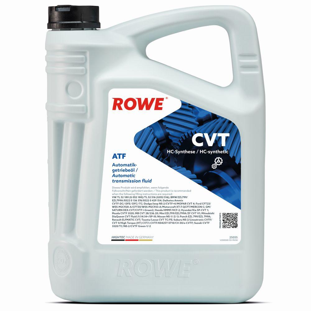 Hightec ATF CVT Трансмиссионная жидкость синтетическая 5L - ROWE 25055005099