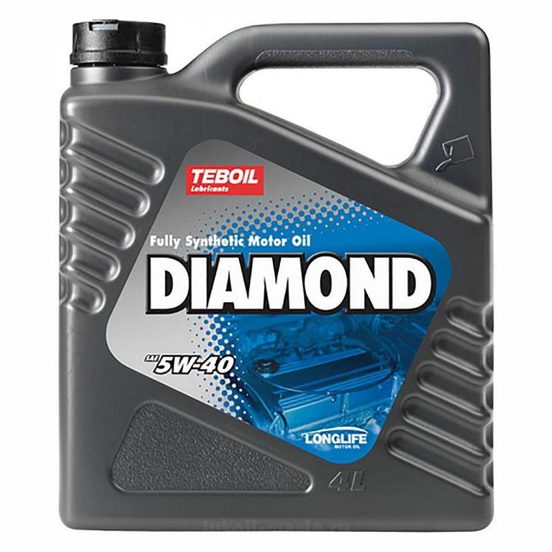 Teboil diamond 5w-40 API sn/sm/cf 4л масло моторное (4) - TEBOIL 13110
