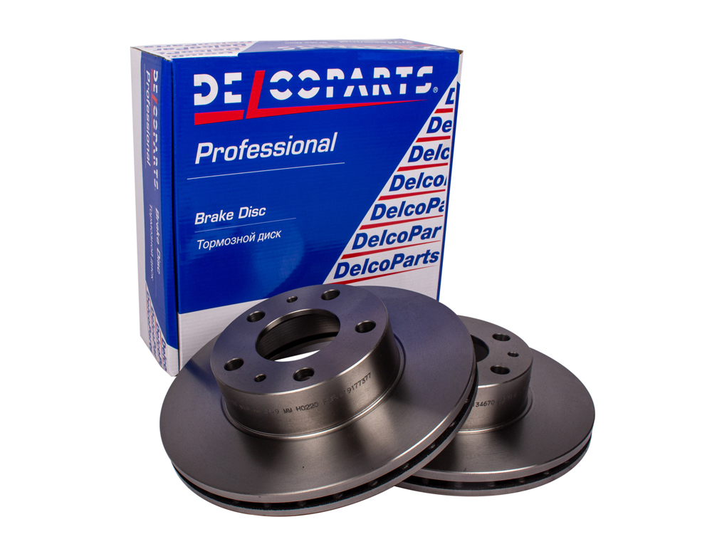 Диск тормозной передний - DelcoParts 19177377