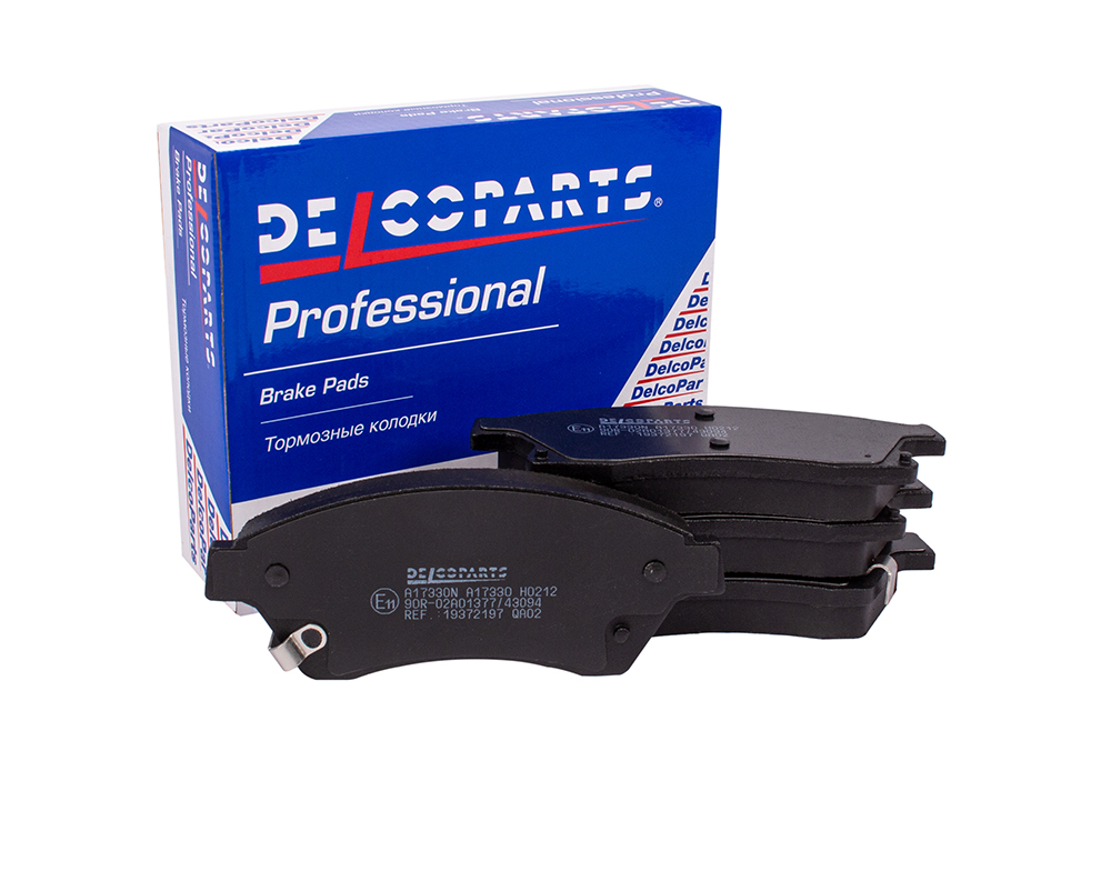 Колодки тормозные передние - DelcoParts 19372197