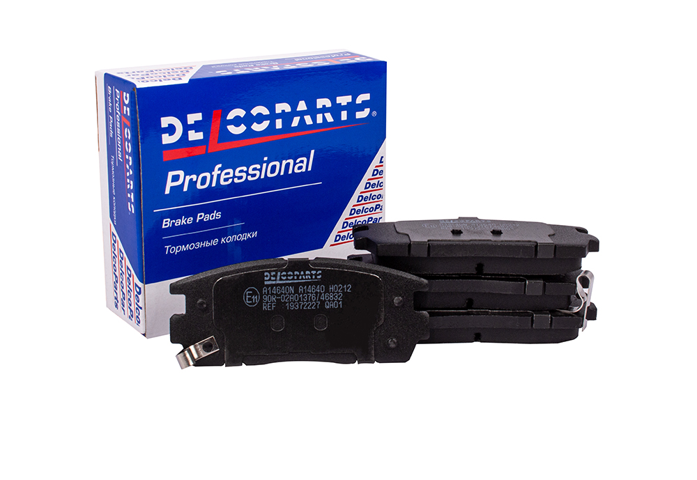 Колодки тормозные задние дисковые - DelcoParts 19372227