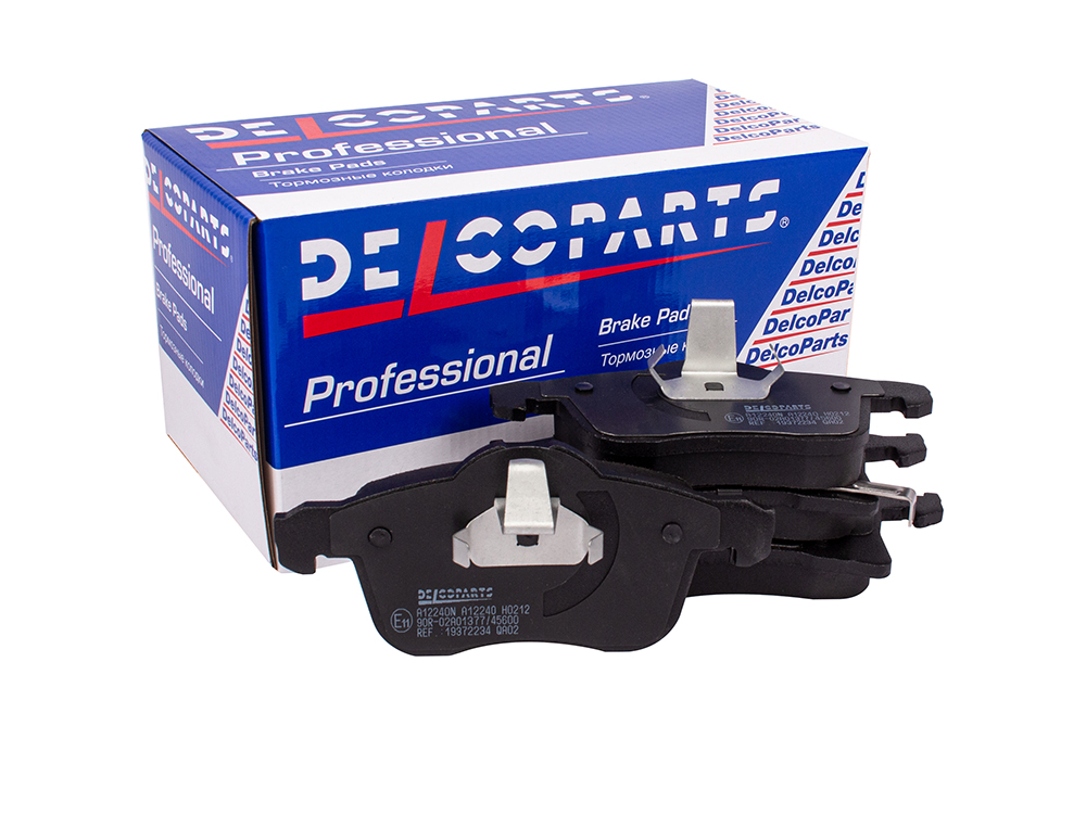 Колодки тормозные передние - DelcoParts 19372234