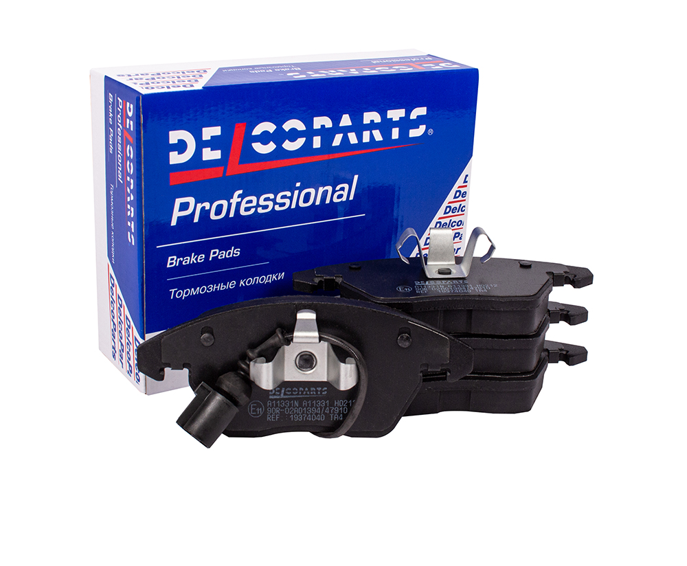 Колодки тормозные | перед прав/лев | - DelcoParts 19374040