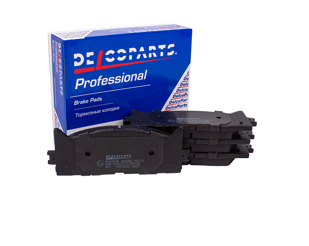 Колодки тормозные передние - DelcoParts 19374050