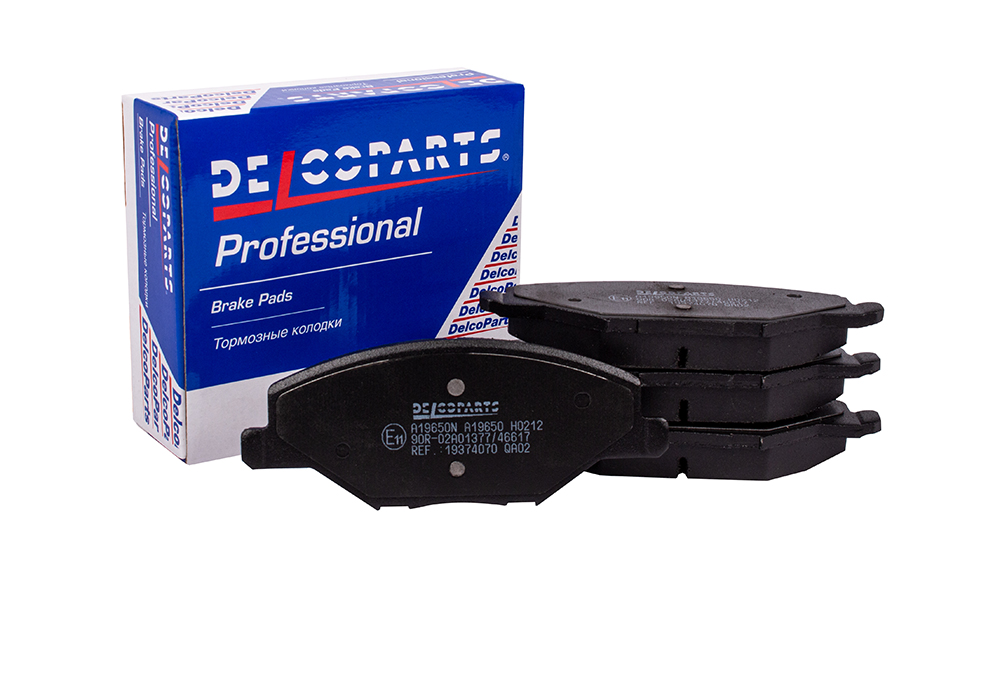 Колодки тормозные передние - DelcoParts 19374070