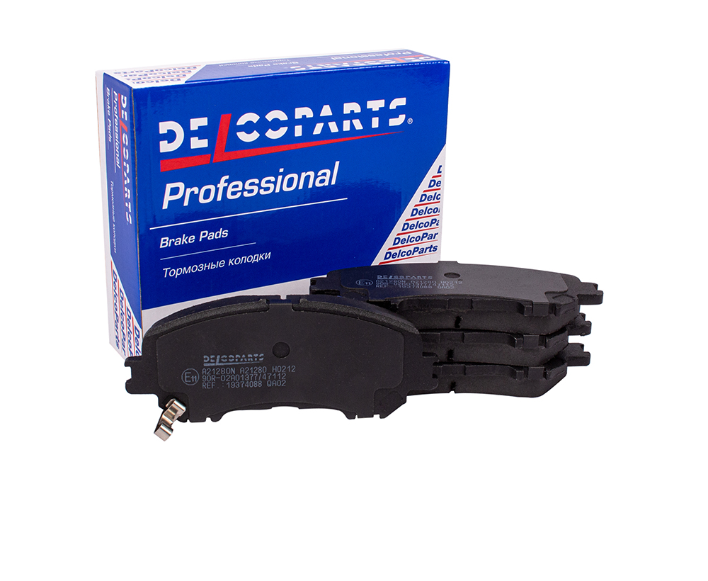 Колодки тормозные передние - DelcoParts 19374088