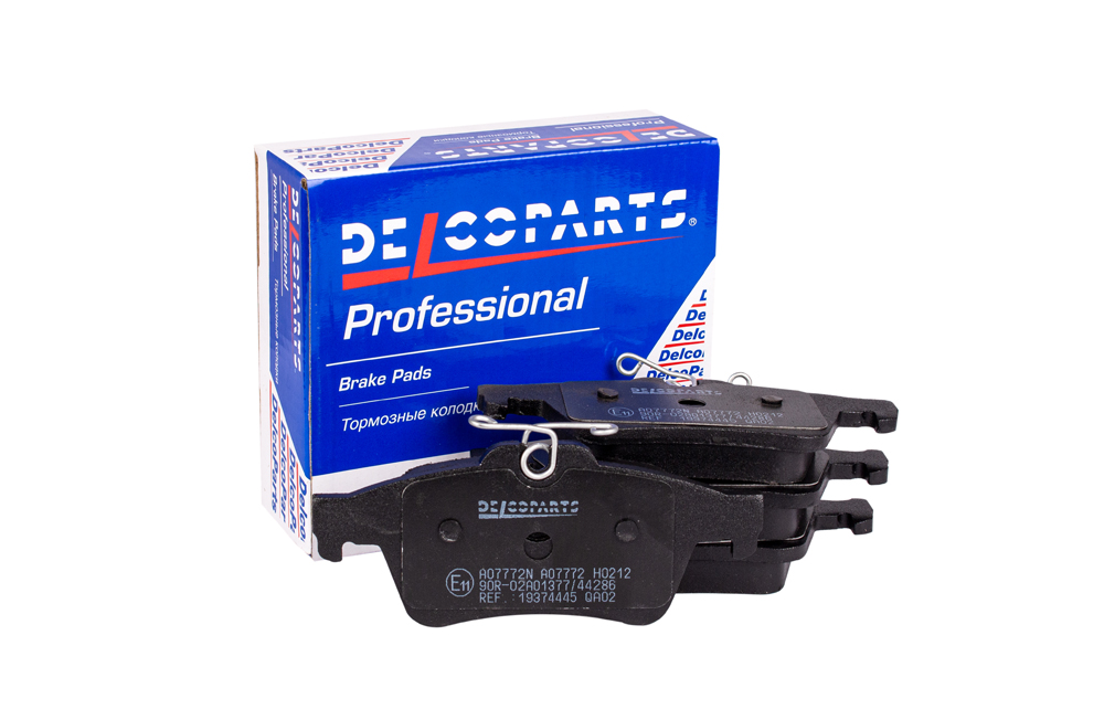 Колодки тормозные задние дисковые - DelcoParts 19374445