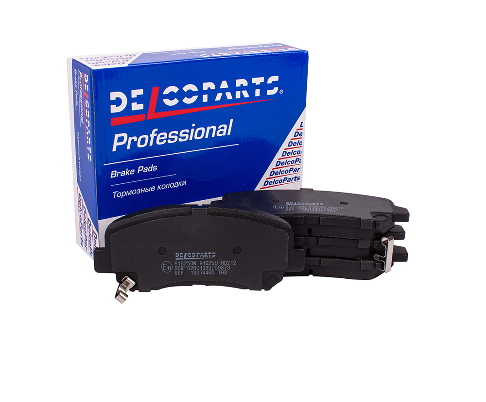 Колодки тормозные передние - DelcoParts 19374465