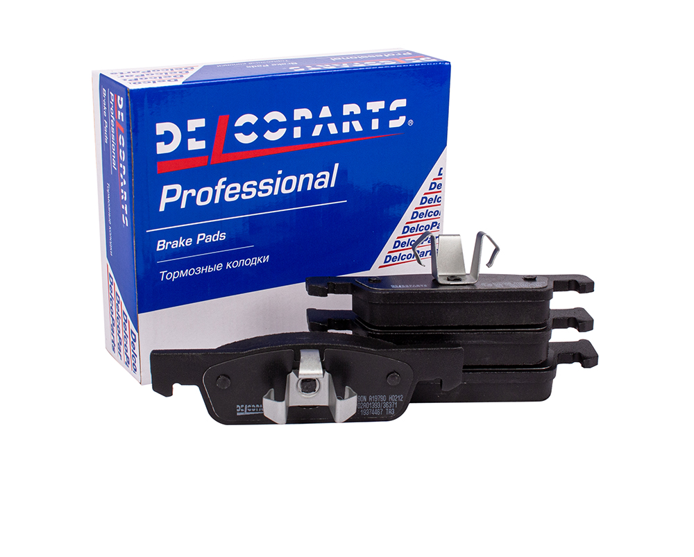 Колодки тормозные передние - DelcoParts 19374467
