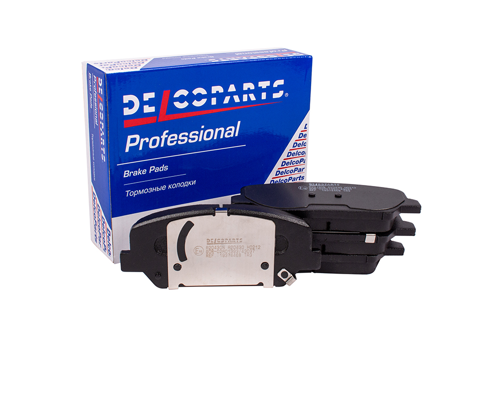 Колодки тормозные передние - DelcoParts 19374468