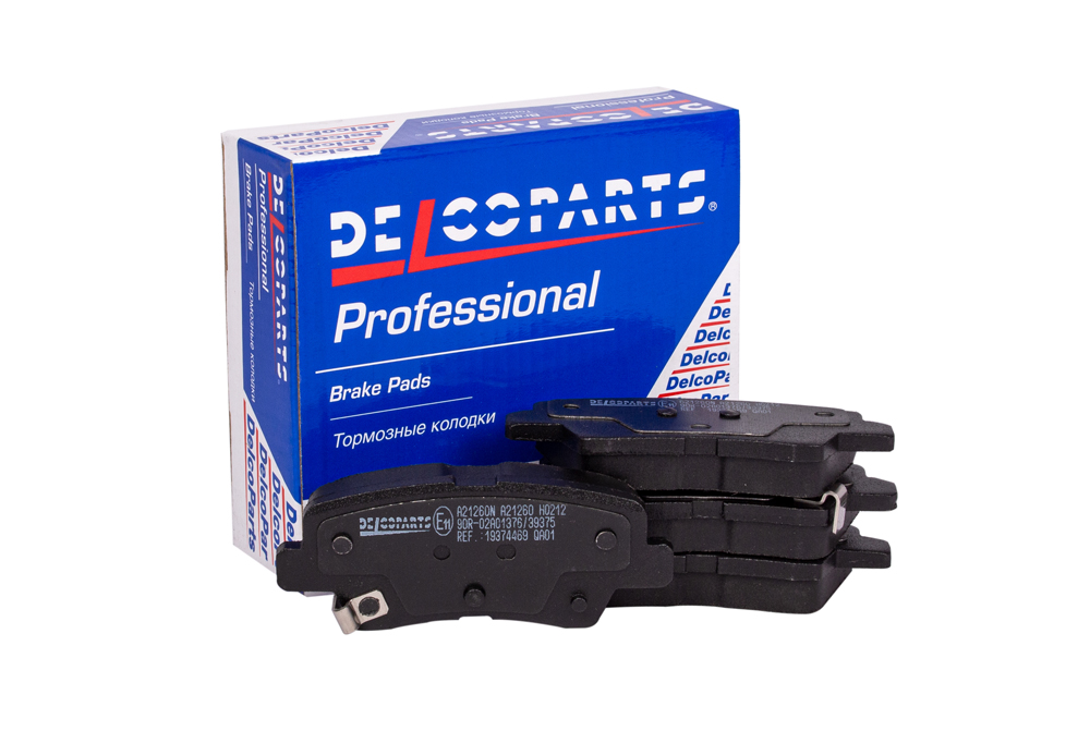 Колодки тормозные задние дисковые - DelcoParts 19374469