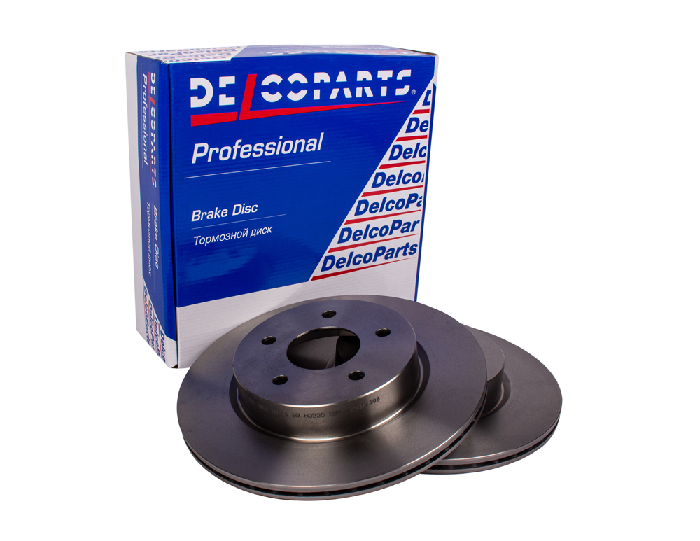 Диск тормозной | зад прав/лев | - DelcoParts 19374493