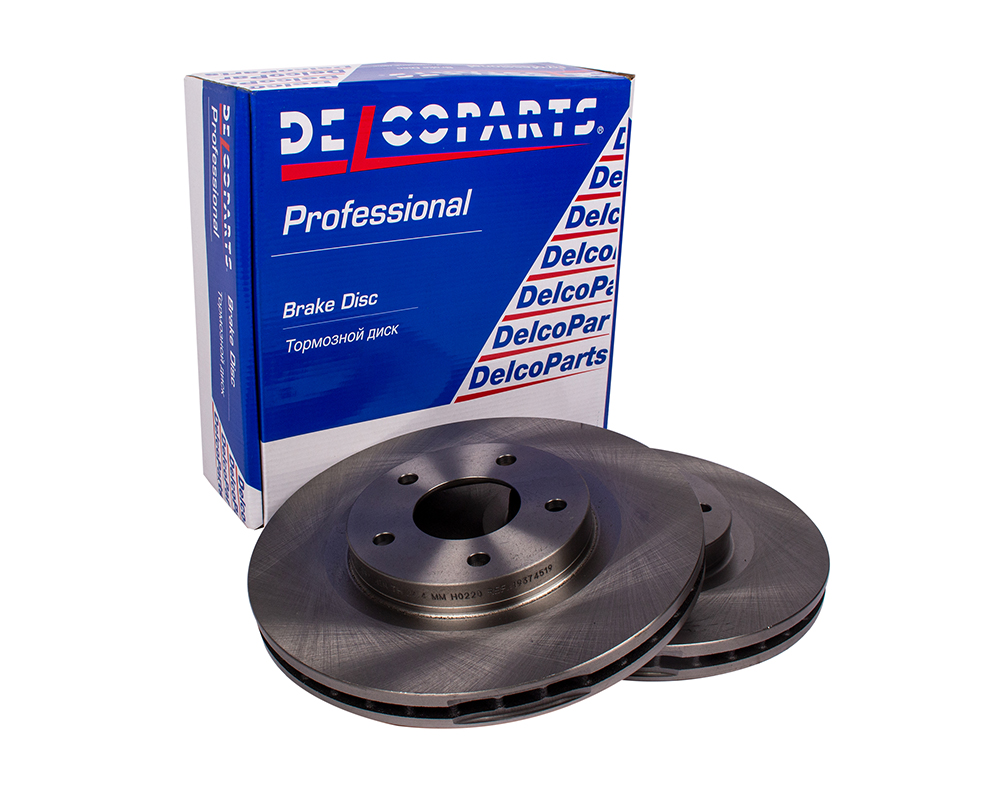 Диск тормозной передний - DelcoParts 19374519