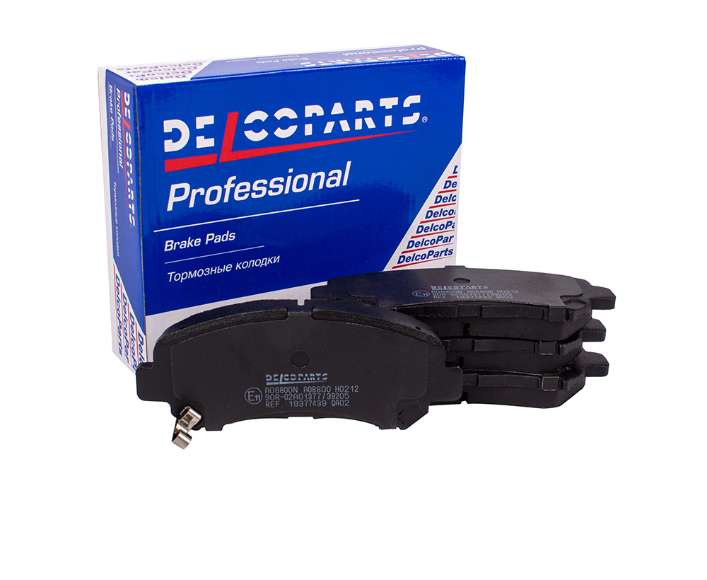 Колодки тормозные передние - DelcoParts 19377439