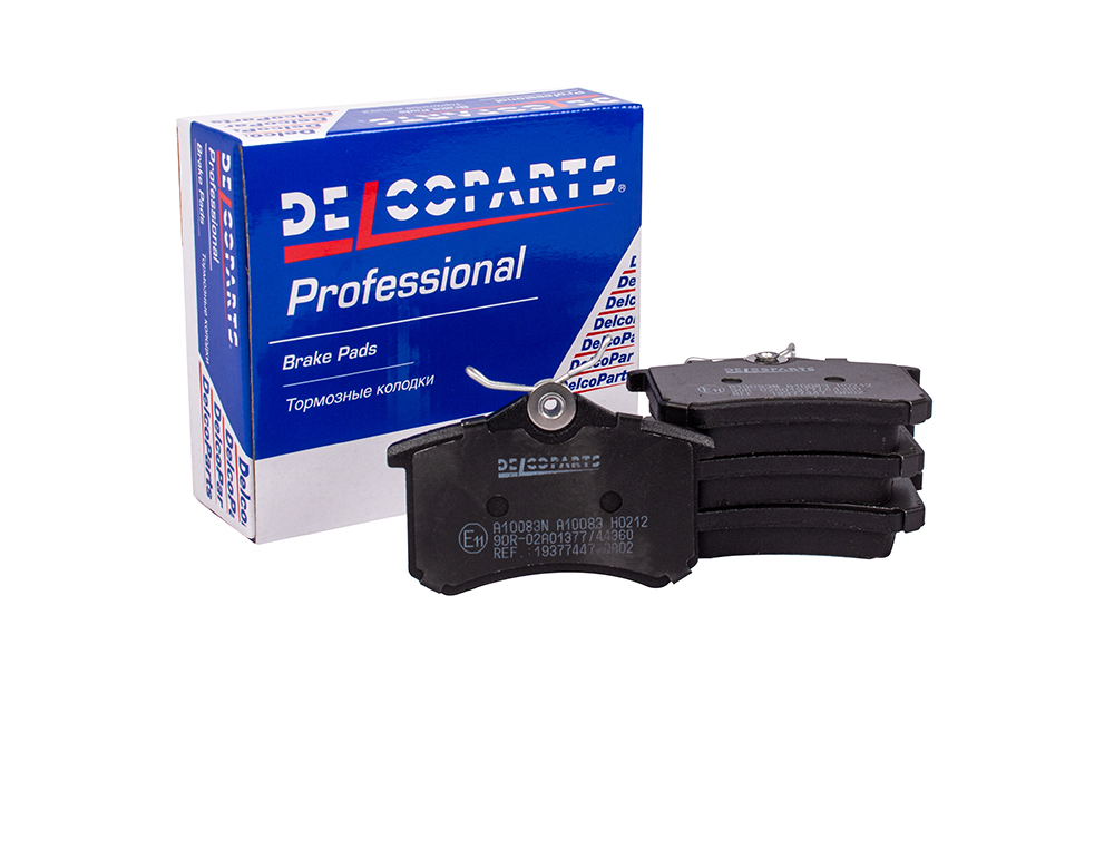 Колодки тормозные задние дисковые - DelcoParts 19377447