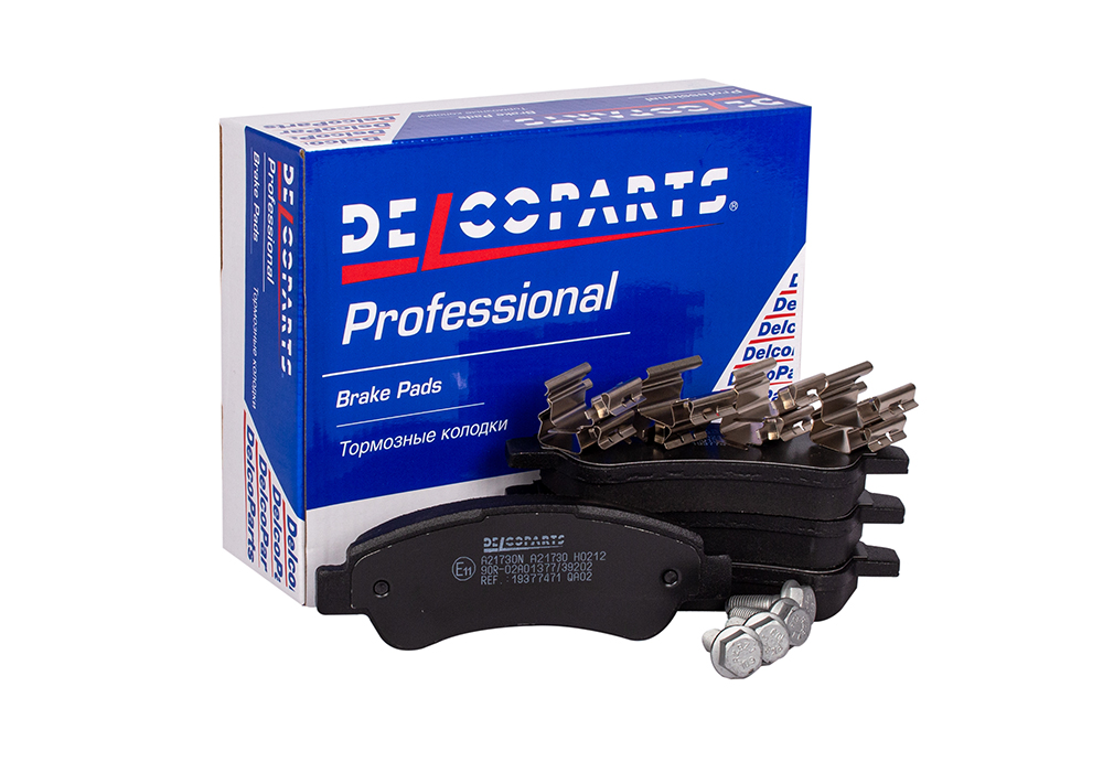 Колодки тормозные задние дисковые - DelcoParts 19377471