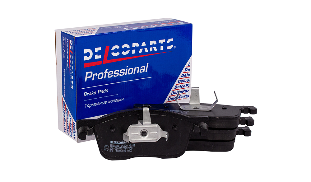 Колодки тормозные передние - DelcoParts 19377505