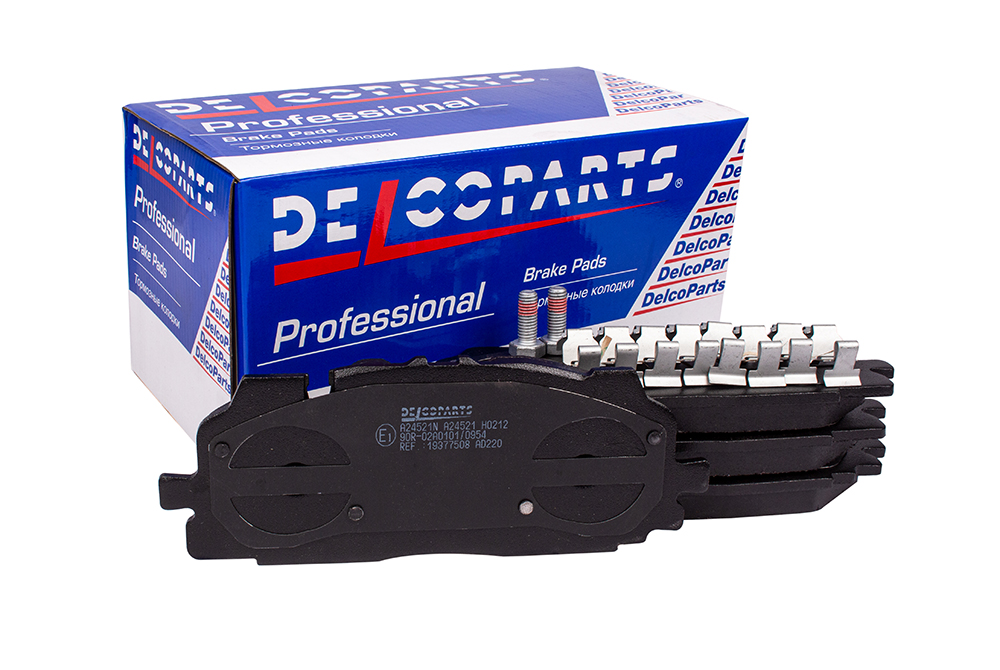 Колодки тормозные передние - DelcoParts 19377508