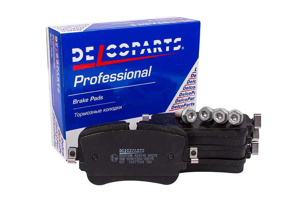 Колодки тормозные задние дисковые - DelcoParts 19377509
