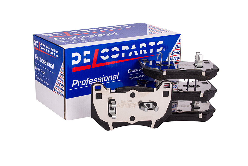 Колодки тормозные передние - DelcoParts 19377513