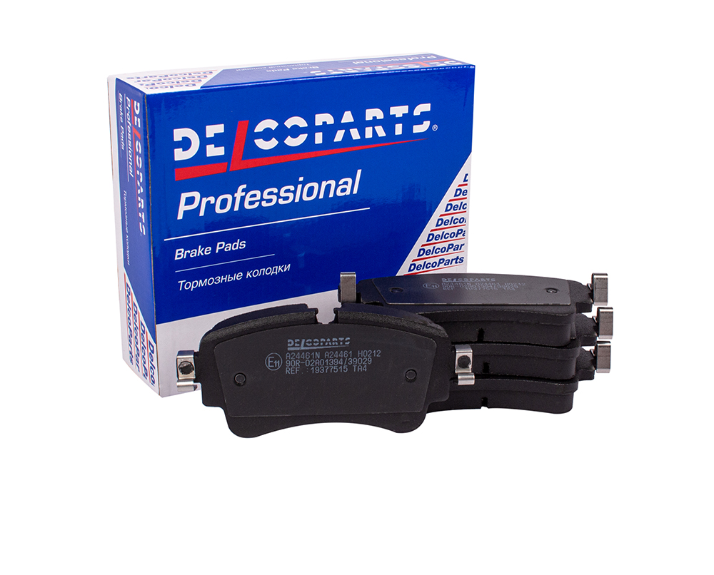 Колодки тормозные задние дисковые - DelcoParts 19377515