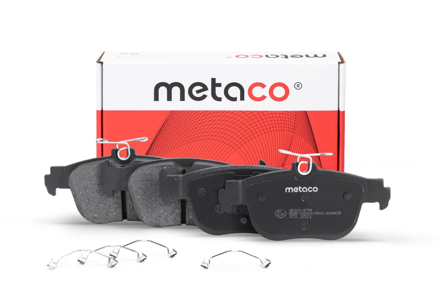 Колодки тормозные дисковые задние - METACO 3010-278