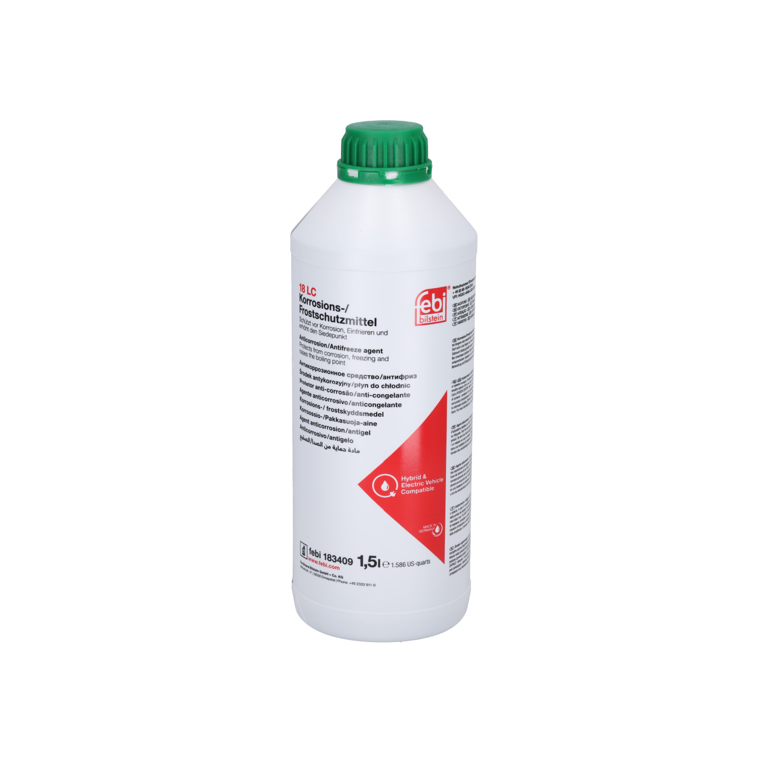 Антифриз 18 LC (концентрат) зеленый 1.5л - Febi 183409