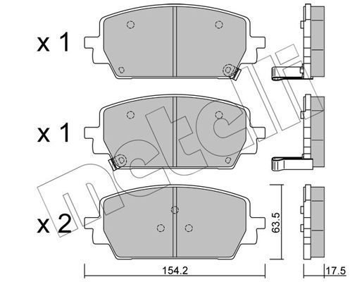 22-1303-0 Запчасть Metelli