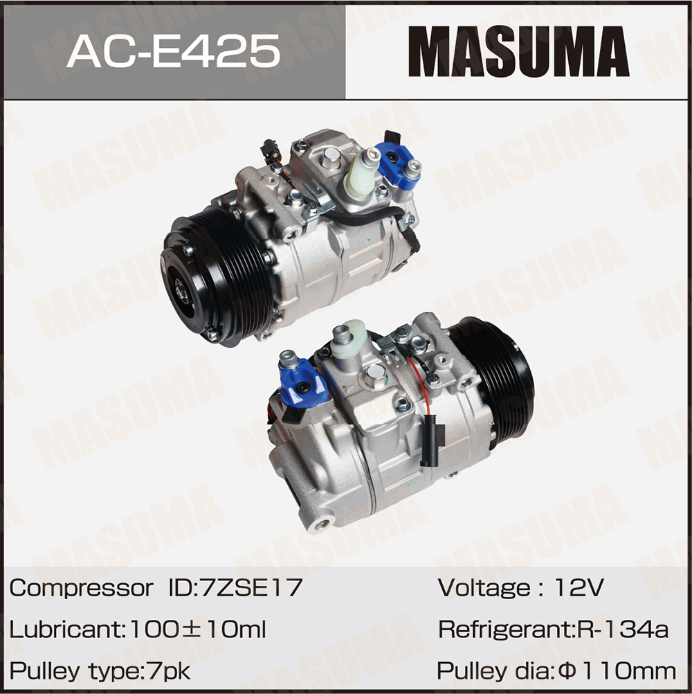 Компрессоры кондиционера masuma, mercedes-benz g-class (w463), m-class (w164) / - Masuma ACE425