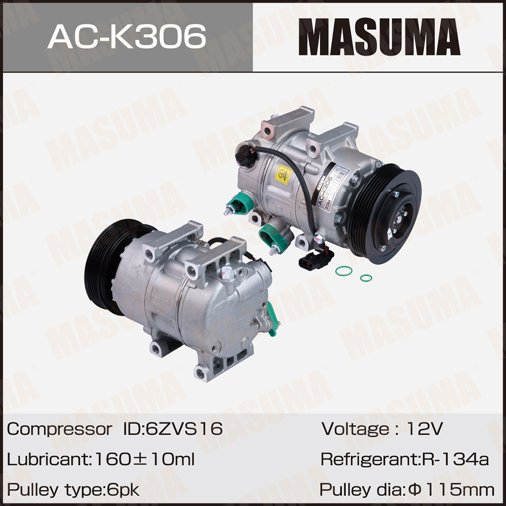 Компрессор кондиционера - Masuma ACK306