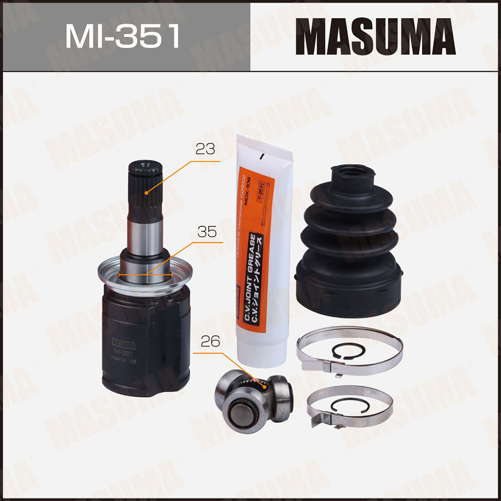Шрус внутренний - Masuma MI-351