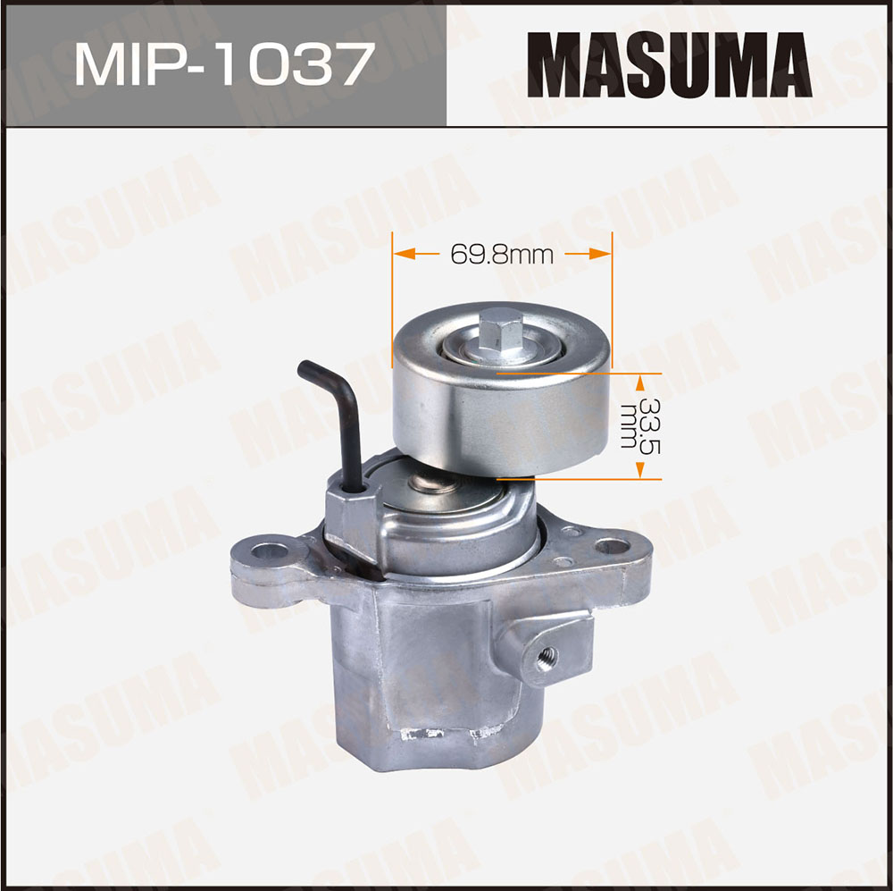 Ролик обводной ремня привода навесного оборудования - Masuma MIP1037
