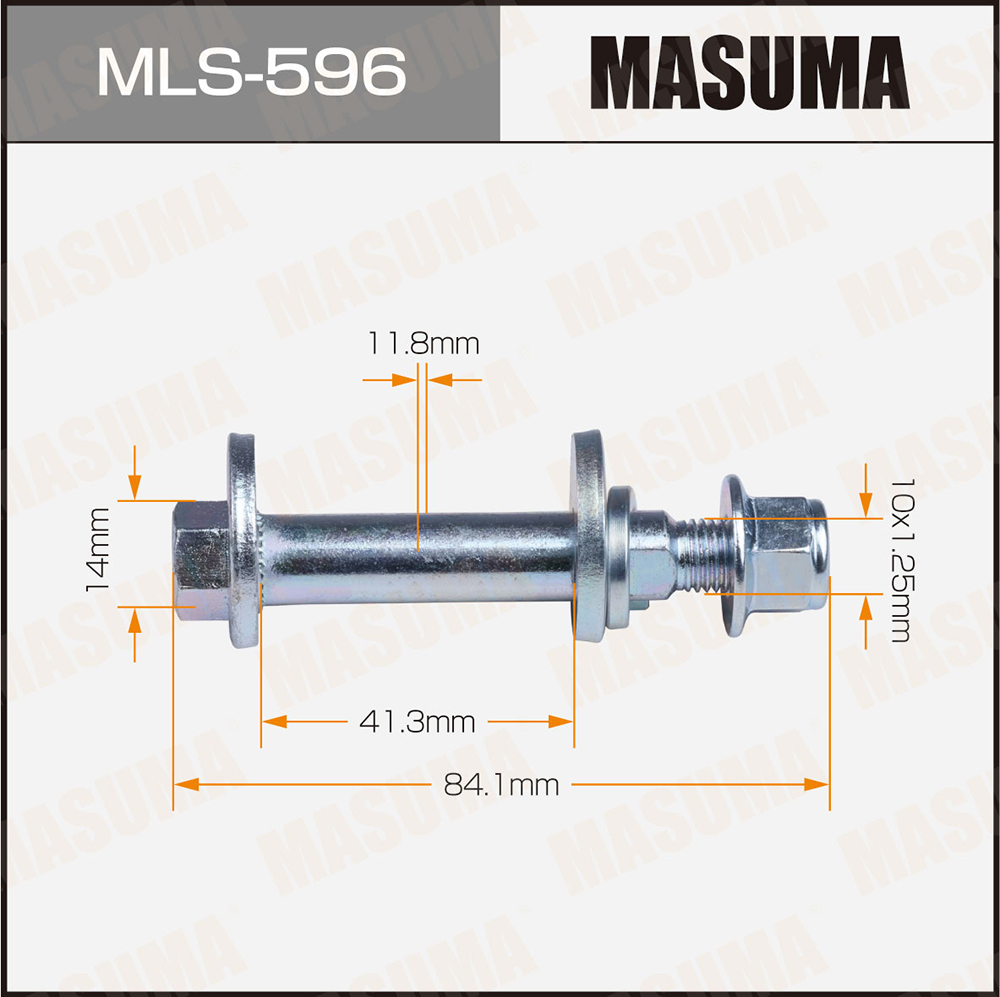 Болт эксцентрик (комплект) - Masuma MLS596