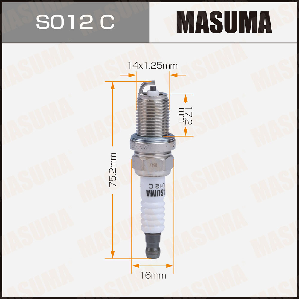 Свеча зажигания - Masuma S012C