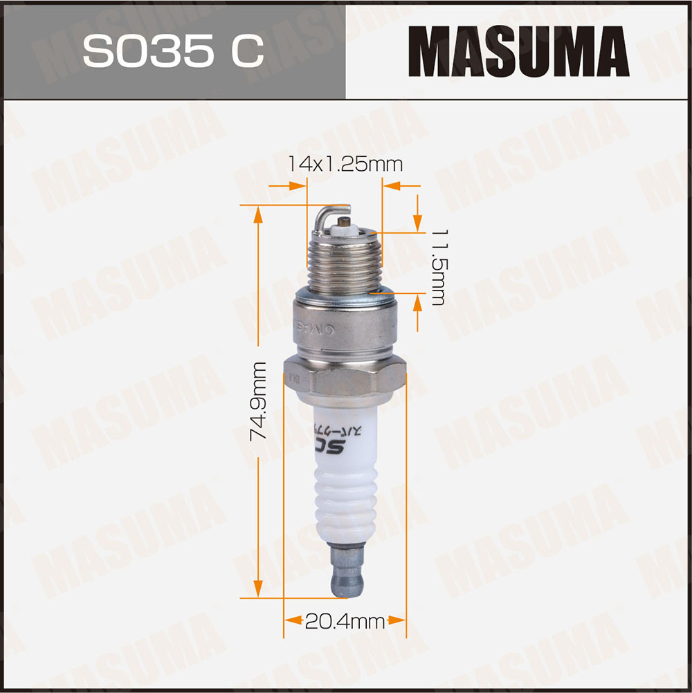 Свеча зажигания - Masuma S035C