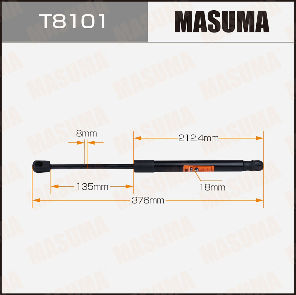 Амортизатор капота - Masuma T8101