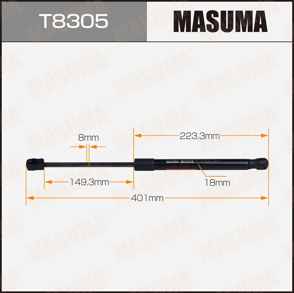 Амортизатор крышки багажника - Masuma T8305