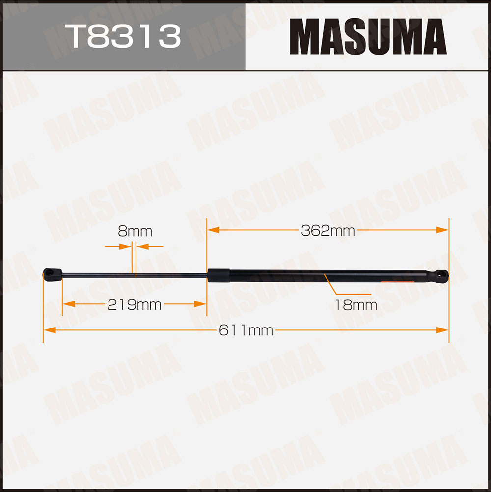 Амортизатор капота/багажника - Masuma T8313