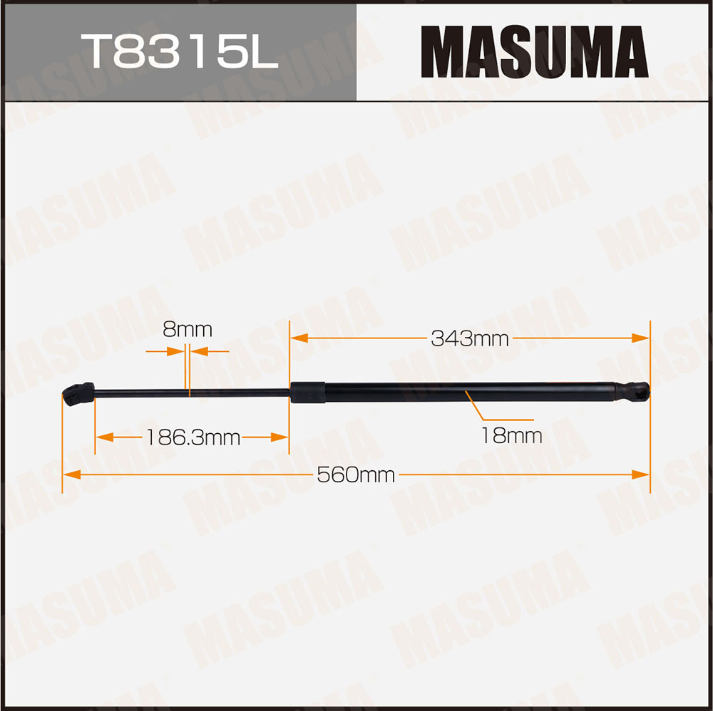 Амортизатор капота - Masuma T8315L