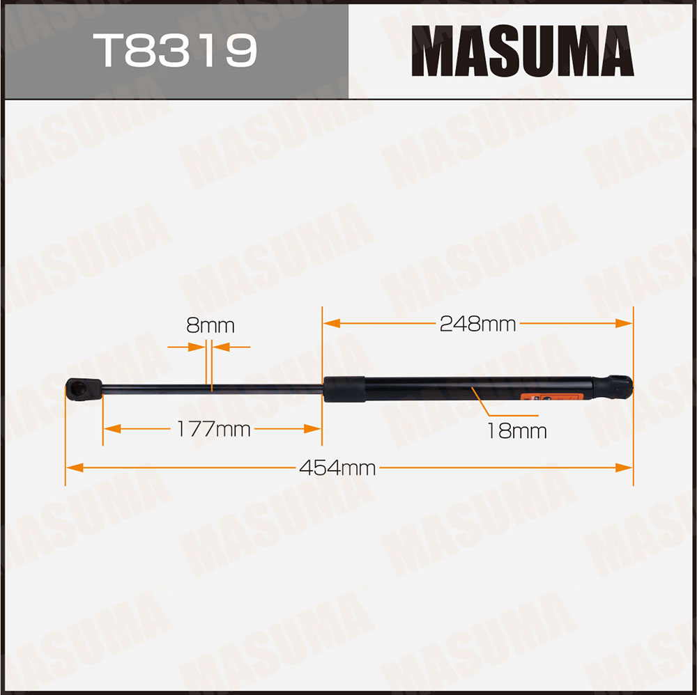Амортизатор капота/багажника - Masuma T8319