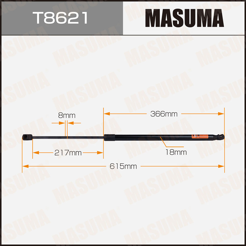 Амортизатор крышки багажника - Masuma T8621
