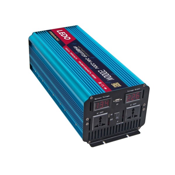 Инвертор 24v-220v 2000w чистый синус - LEDO 2000W24LPSI