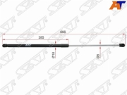 Амортизатор капота mercedes e-class w211 02-09 - SAT ST1180004