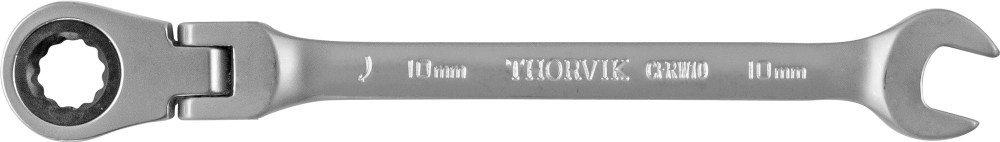 Ключ гаечный комбинированный трещоточный карданный, 10 мм - Thorvik CFRW10