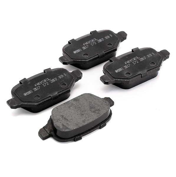 Колодки тормозные задние - ABSEL AR420001