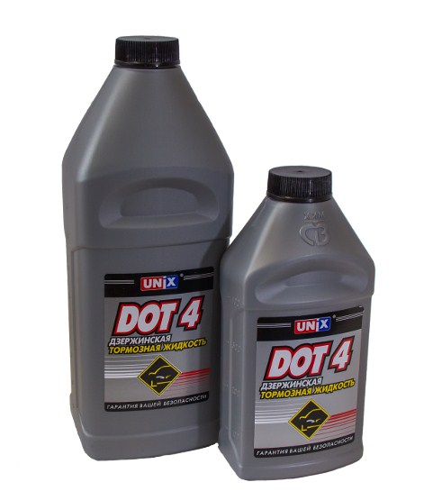 Dot-4 Жидкость тормозная 450гр. - UNIX 4600152