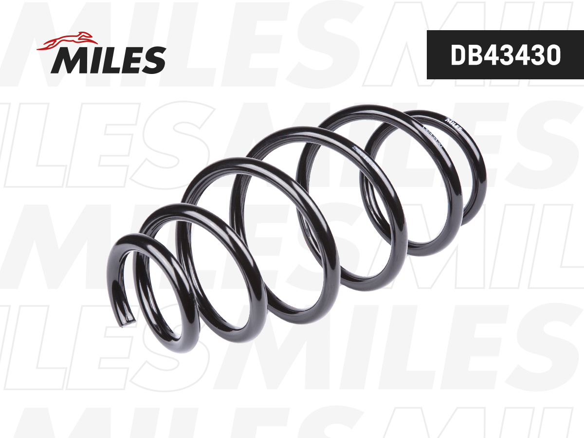 Пружина подвески chevrolet cruze/opel astra j передняя - Miles DB43430