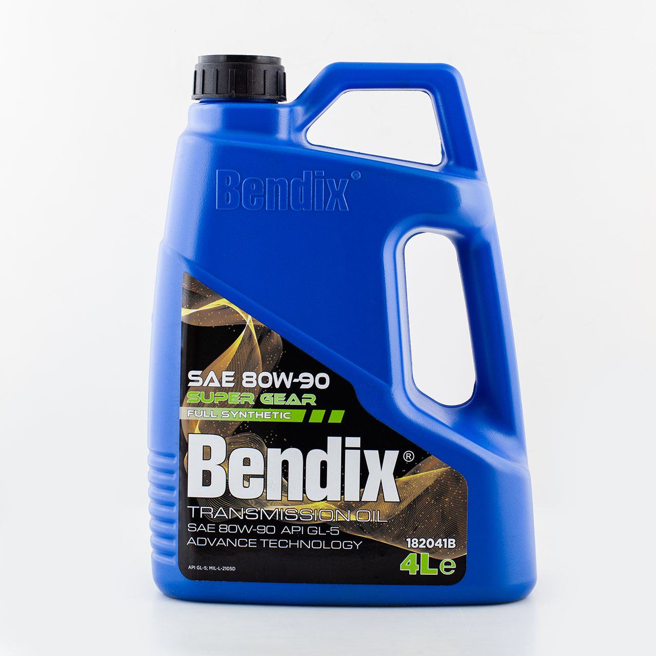 Масло трансмиссионное 80w90 4л синтетика super gear API gl-5 mil-l-2105d - Bendix 182041B